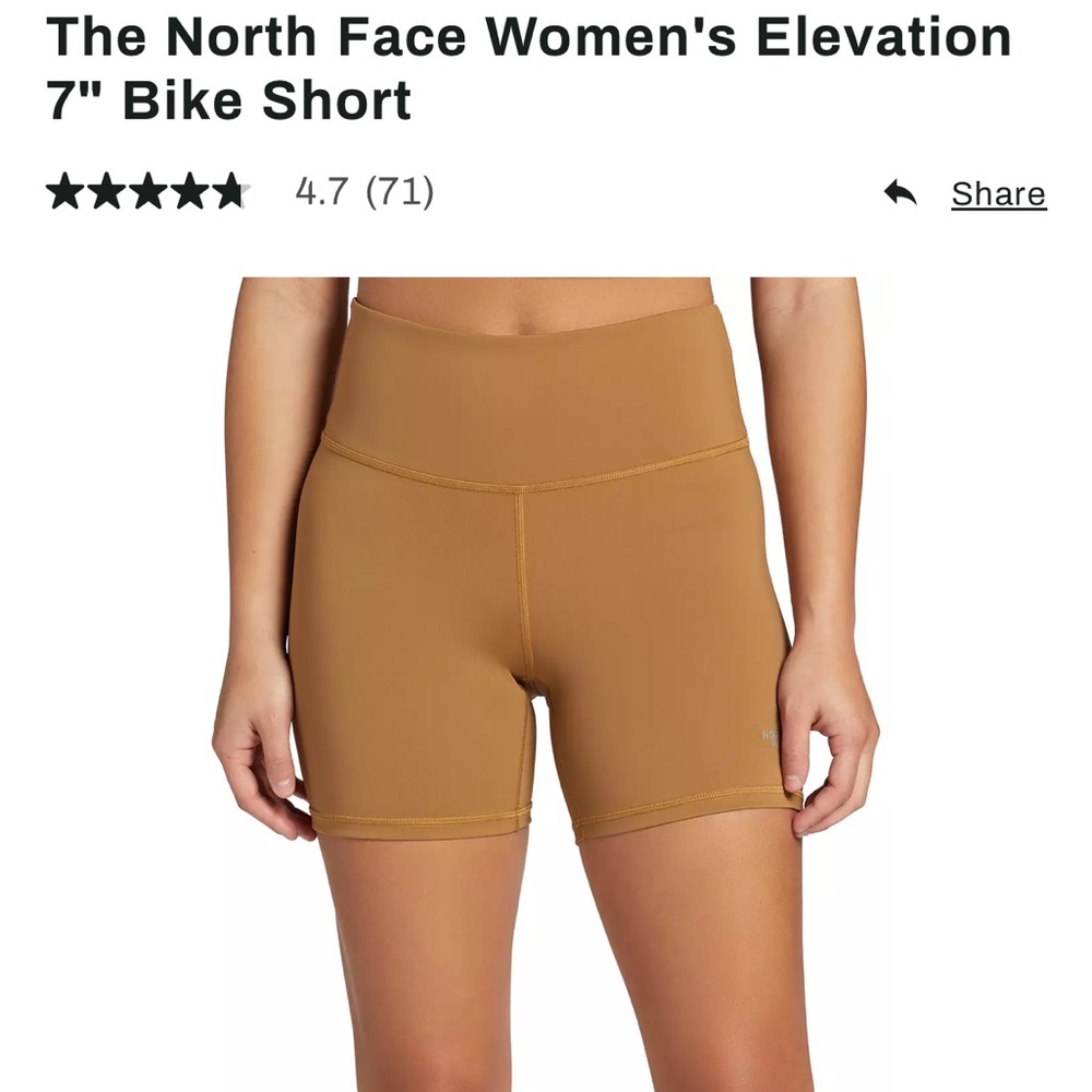 NWT The North Face Bike Shorts